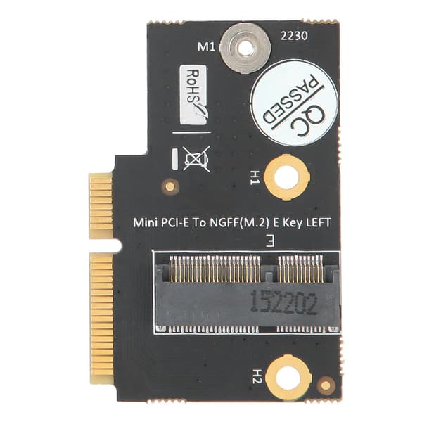 M2 NGFF Key E til Low Profile Mini PCIe Adapter Converter til Intel AX200 Lenovo Y510P Wifi