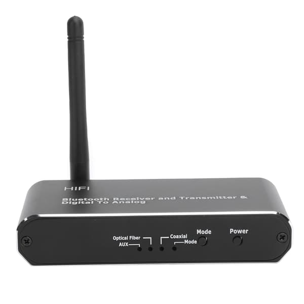 Trådløs Digital til Analog Audio Konverter Bluetooth Mottaker DAC Adapter D09