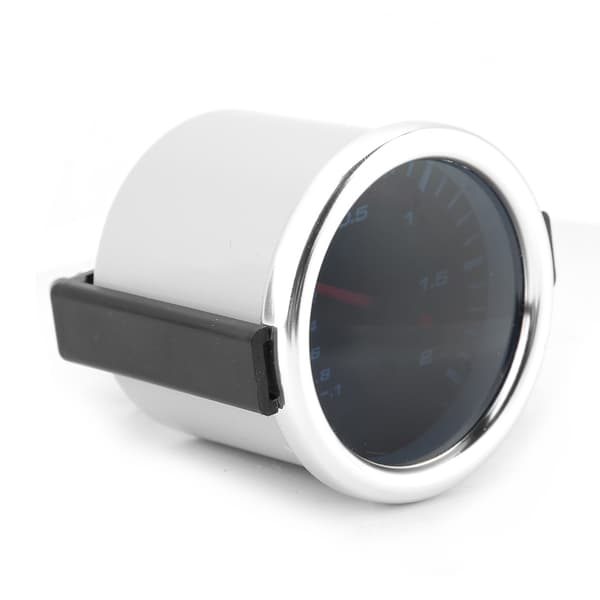 2 tommer 50 mm Universal Bil Rød LED Turbo Boost Trykmåler Bar Pointer 12V