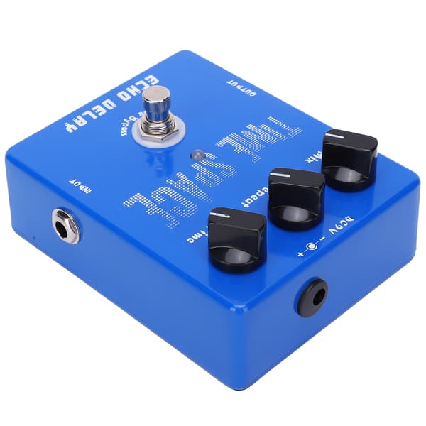 Echo Delay Gitarr Effekt Pedal 9V 30mA Musikinstrument Tillbehör