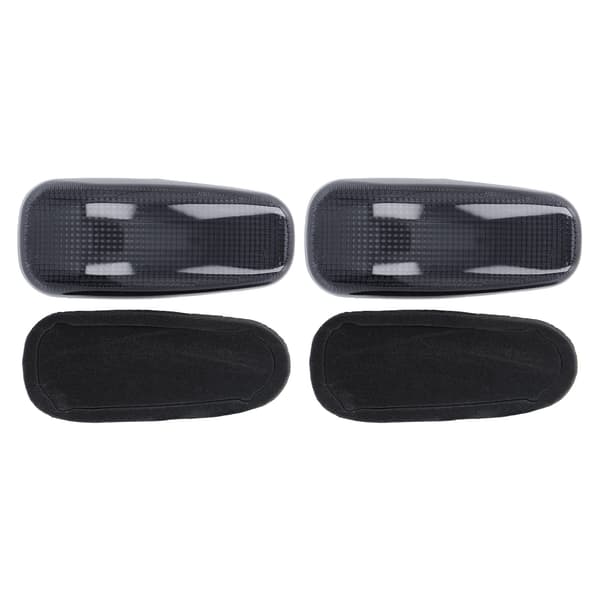 2 STK Sideblinklysglas med pakninger, erstatning for Dodge Sprinter 2500 3500 2003-2006 Sort