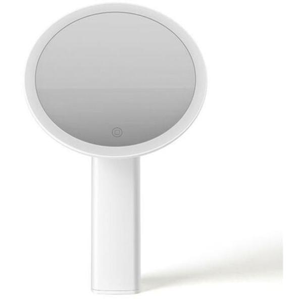 8,5" sminkspegel med lampor, frirotation, vit