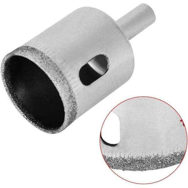 16 stk opposer 6-50 mm diamantglas glasboresæt Slidbestandigt hardware tilbehør Handy Tool