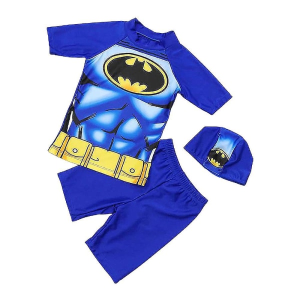 Barn Pojkar Badkläder Superhjälte Simoutfit Kläder Batman