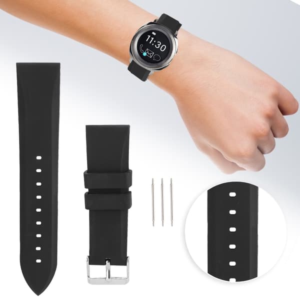 Silikone erstatningsurrem 20 mm justerbar
