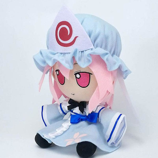 Touhou projektspel Plyschleksak stoppad tecknad filmdocka Red