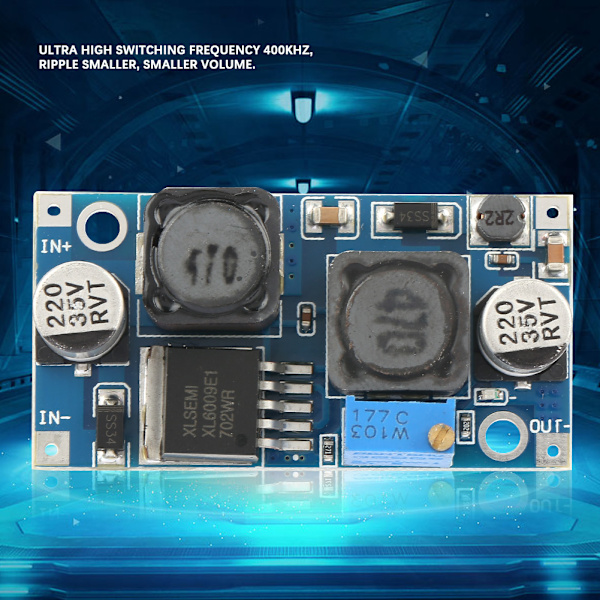 DC Step Up Boost Converter 3.8V til 32V Input 1.3V til 35V Output Spændingsregulator Strømforsyningsmodul