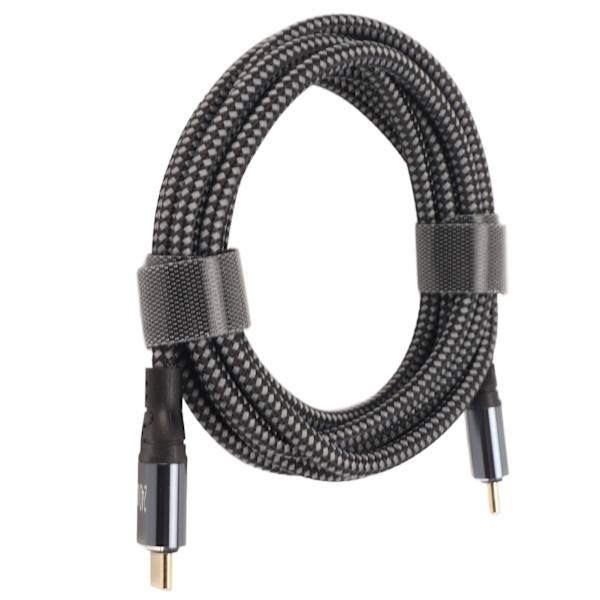 USB C til USB C Kabel 240W PD USB 2.0 480Mbps Han til Han Datakabel 200cm