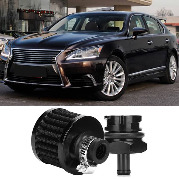Ventilhette i aluminiumslegering med pusteventil for Lexus LS1 LS6 LS2 LS3 LS7