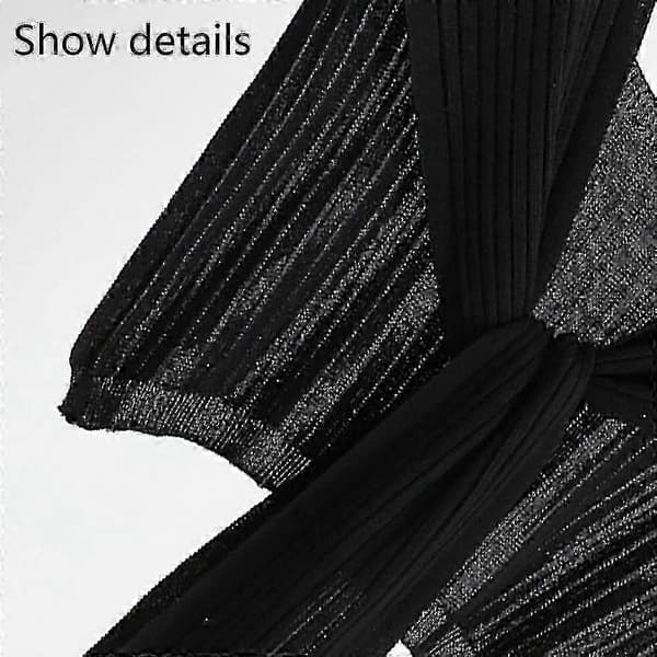 Kashmir Sjal Wrap Aften Black