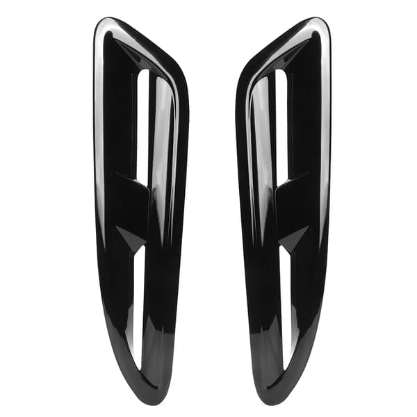 ABS Plast Glossy Sort Bonnet Luftventil Bil Modificerede Dele til Jaguar XKR XK8