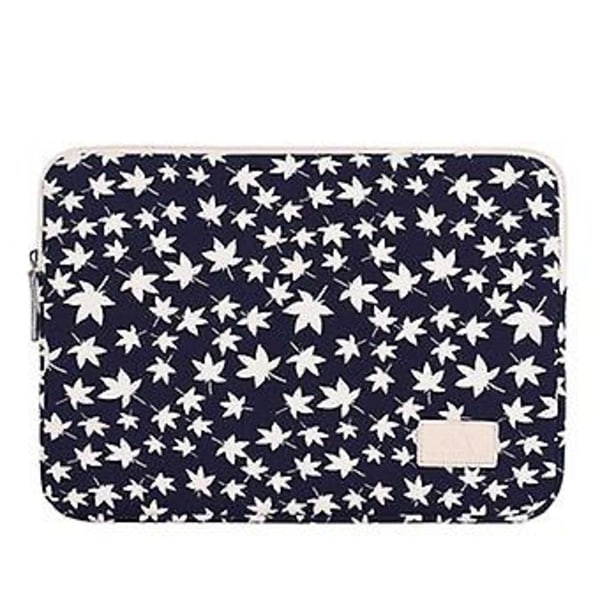 Laptopveske Maple Sheet Pattern 11 &#39;&#39; | Hvit&svart | 315 X 225 X 23 Mm