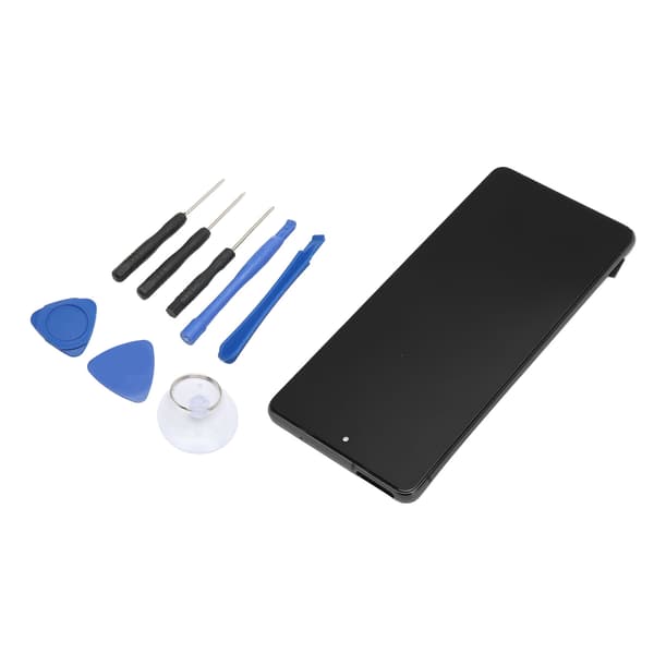 Samsung Galaxy S20 FE OLED-skærm Touch Screen Digitizer-samling med ramme