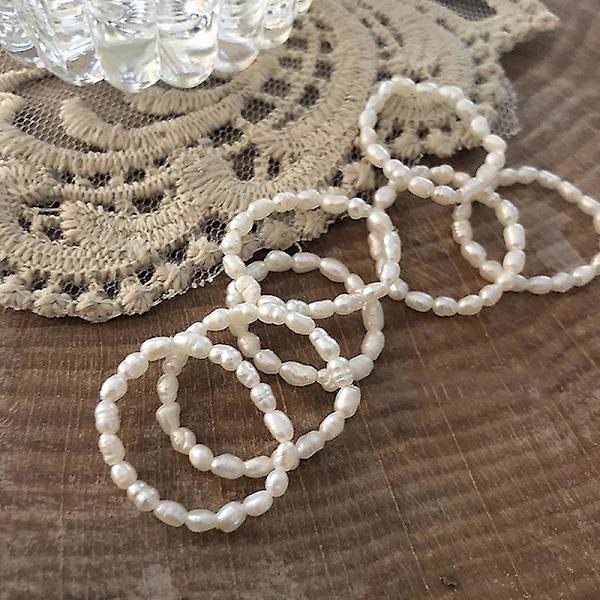 Ring Pearl Barok Daily Outfit Piger&#39; Modesmykker Ac3917 A87