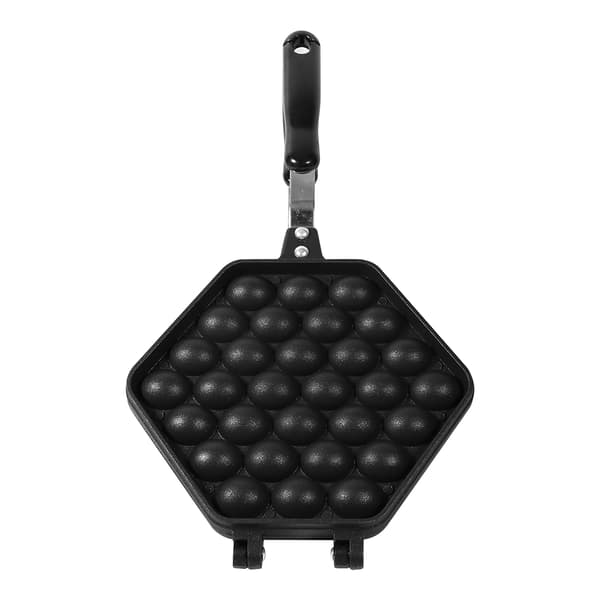 Aluminiumslegering Non Stick DIY Egg Waffle Pan Bubble Cake Bakeform
