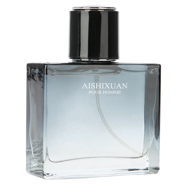 50 ml blomsteragtig cologne-parfume til mænd, sort sprayflaske DS033A
