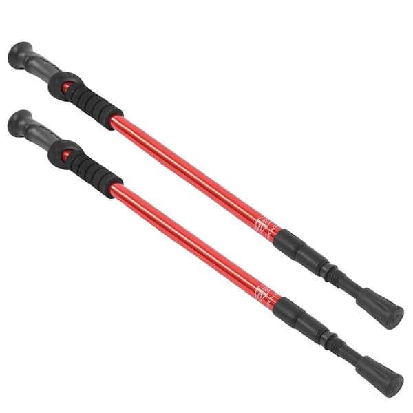 Trekkingstavsæt Støddæmper Teleskopisk Vandrestav til Camping Vandring Ski