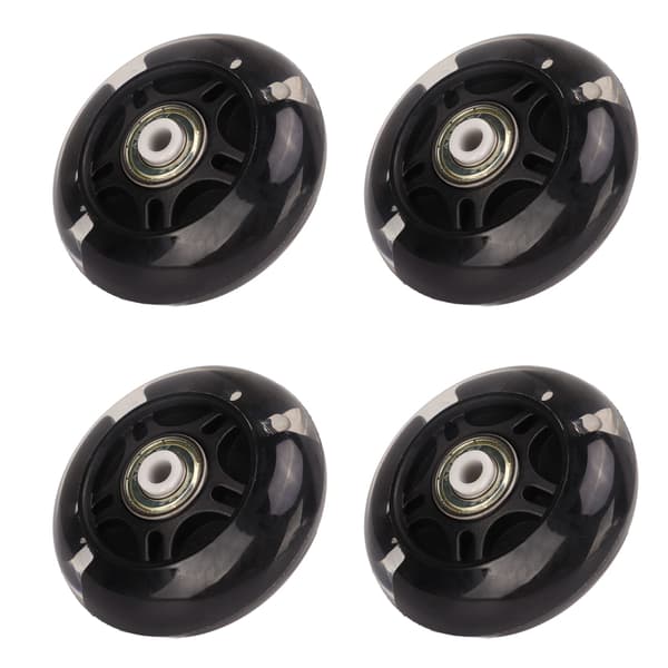 4 Pakke 69mm Inline Skate Flash Hjul PU Erstatningshjul
