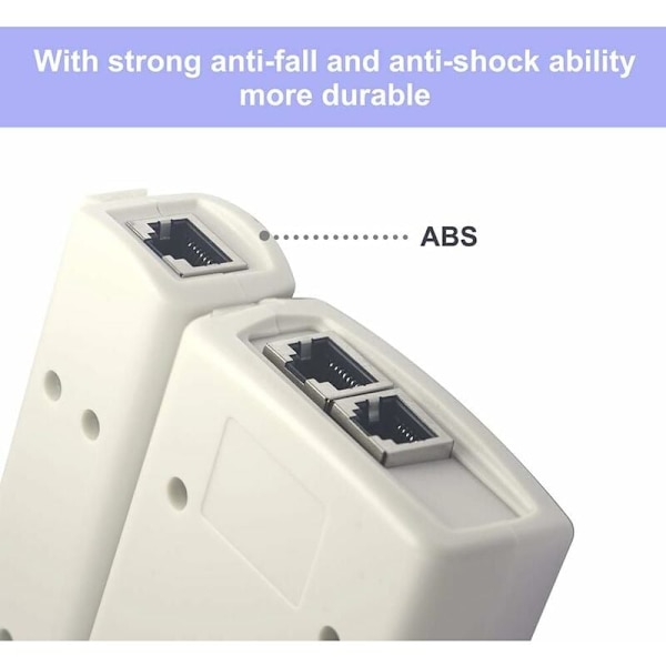 Nettverkstester NS-468 Nettverkskabeltester RJ45 Ethernet-kabeluttak for verktøyrom