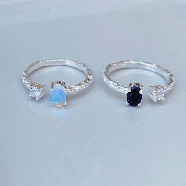 Ringpärlor S925 Silver Modesmycken Ac5206 2