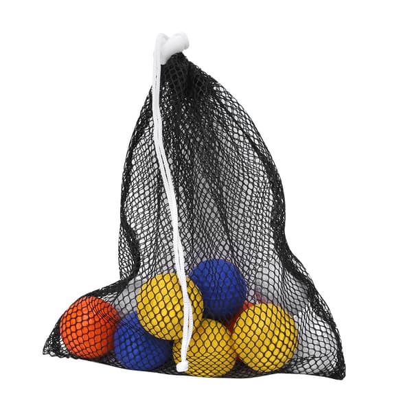 12 stk. PU Børne Golfbolde Farverig Elastisk Træningssæt