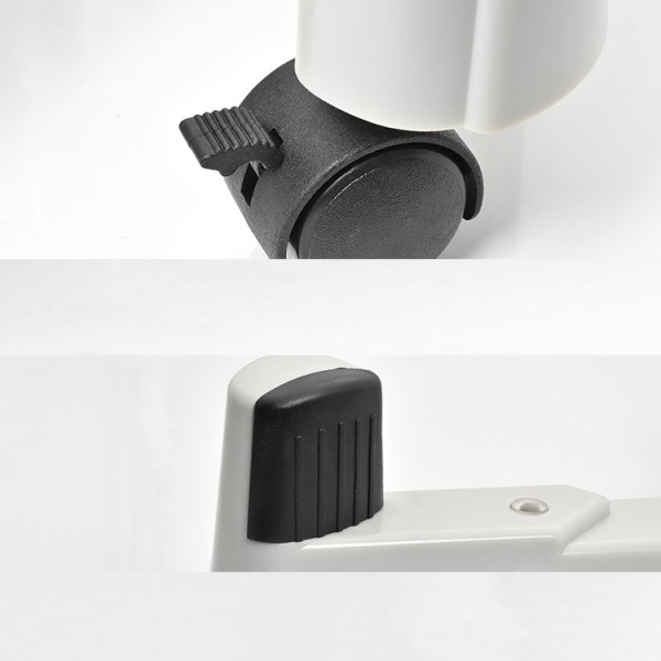 X-type computerhovedramme justerbar bredde off-white