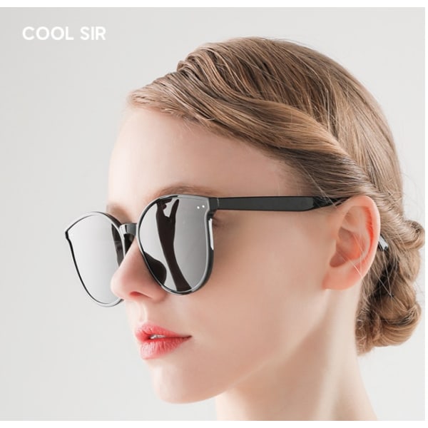 Mote runde solbriller for kvinner Vintage Shades