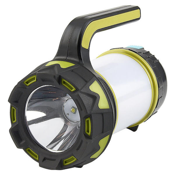 Uppladdningsbar campinglykta, campingficklampa, 4000mAh Power Bank, 6 lägen, IPX4 Vattentät, LED-lykta, Camping, Hi