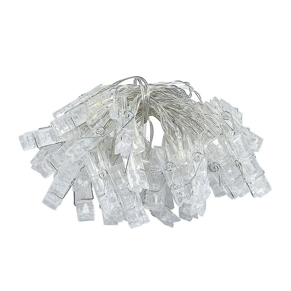 Led Clip String Lights Photo Clip Lykta Festdekorationer
