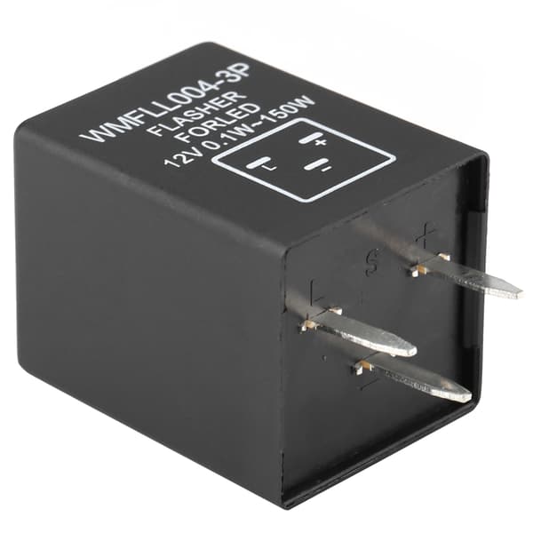 3-stifts EP28 Bil Blinkersrelä Dekoder LED Blinkersljus 12V