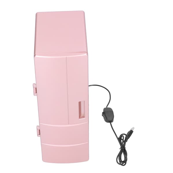 USB Portabelt Mini Kylskåp Varm Kall Förvaring för Hem Sovrum
