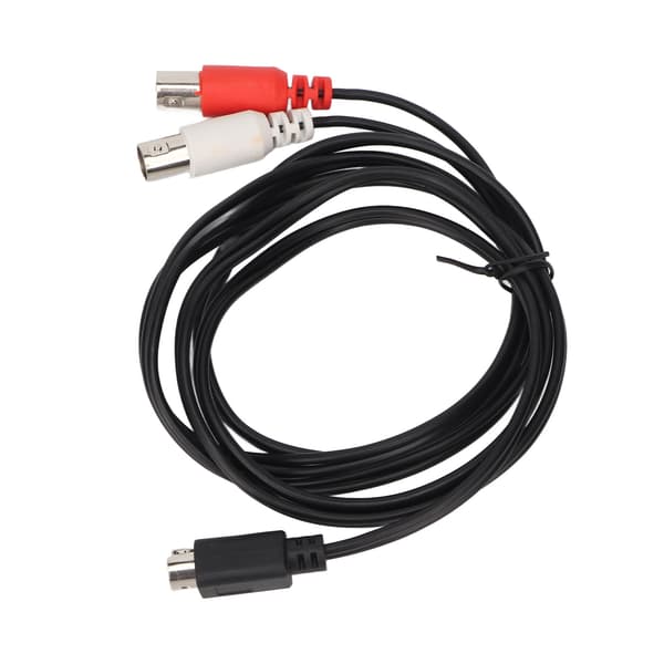 MINI DIN 4-nastainen uros - 2 BNC naaras Y-jakaja videoadapterikaapeli 1,5 m