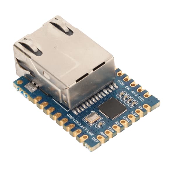 TTL UART till Ethernet Mini Modul Stöd Ethernet IP TCP UDP HTTP ARP ICMP DHCP DNS Högintegrerad Ethernet Modul