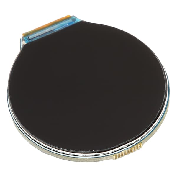 Waveshare RP2040 Microcontroller Board med 1,28 tommer cirkulær LCD-skærm accelerometer gyroskop sensor