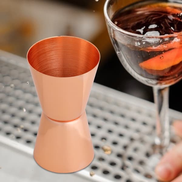 Cocktail Jigger i rustfritt stål med dobbelt hode, 30 ml 45 ml Ounce Målebeger