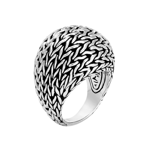 Punk Bird Nest Band Menn Kvinner Bankett Cocktail Party Finger Ring Bursdagsgave US 7