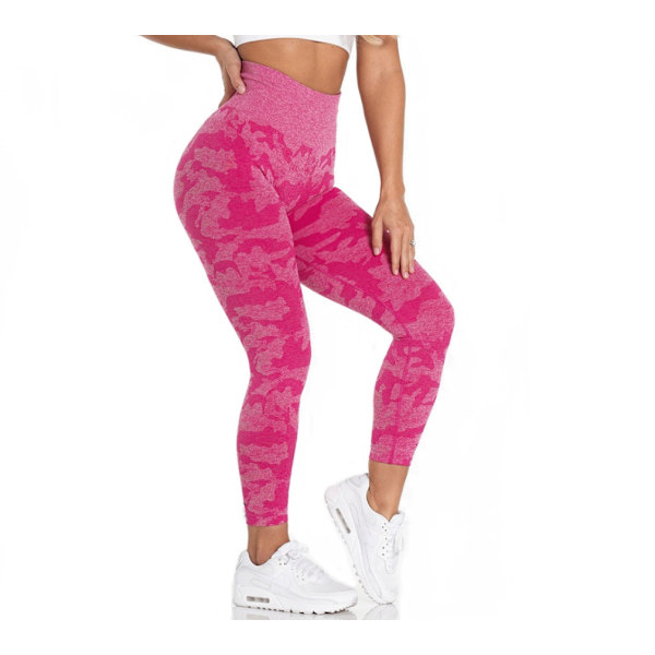 Butt Lifting Tight Yoga Bukser rouge M