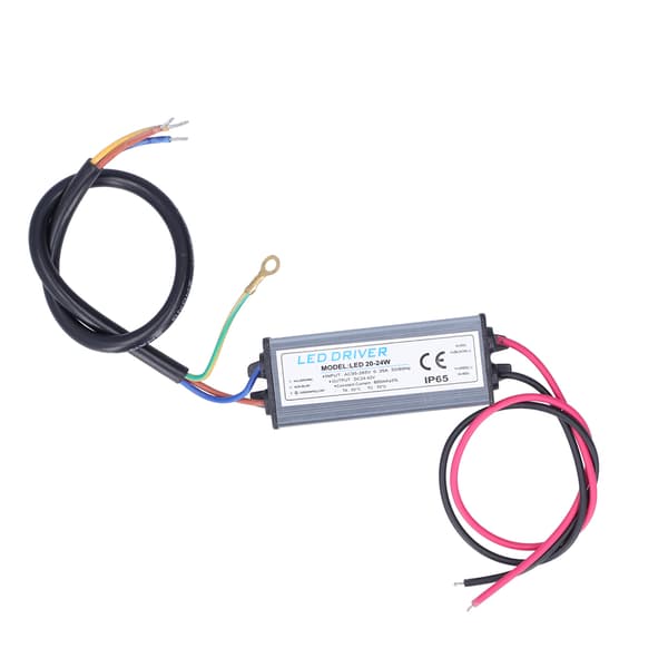 IP65 Vanntett LED Driver Thunder Automatisk Beskyttelse Værbestandig Kabinett Transformator