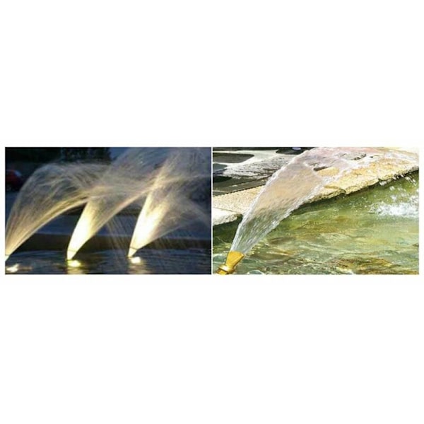 4 punkt 6 punkt universal mässing anknäbb munstycke platt munstycke för trädgårdsspraybevattning,