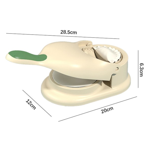 Dumpling Form, enkelt verktøy for Dumpling Wrappers Maker og Press Dumpling Skin Machine, Dumpling Maker 2 i 1