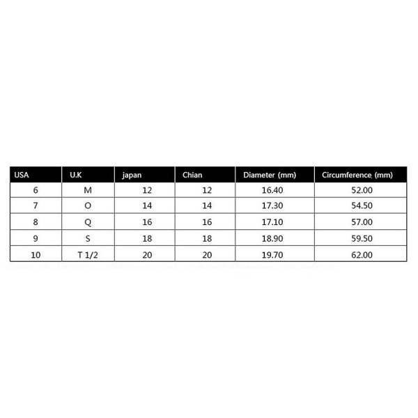 Dammode dubbel hjärtform Cubic Zirconia Inlagd Finger Ring Smycken Present Multicolor US 8