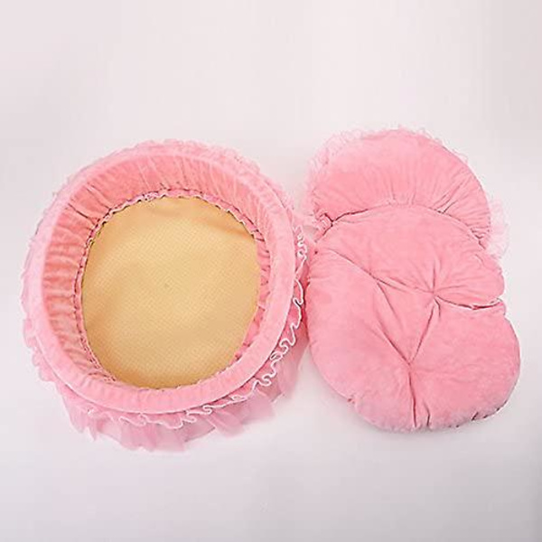 Lace Princess Pet Bed - vaaleanpunainen