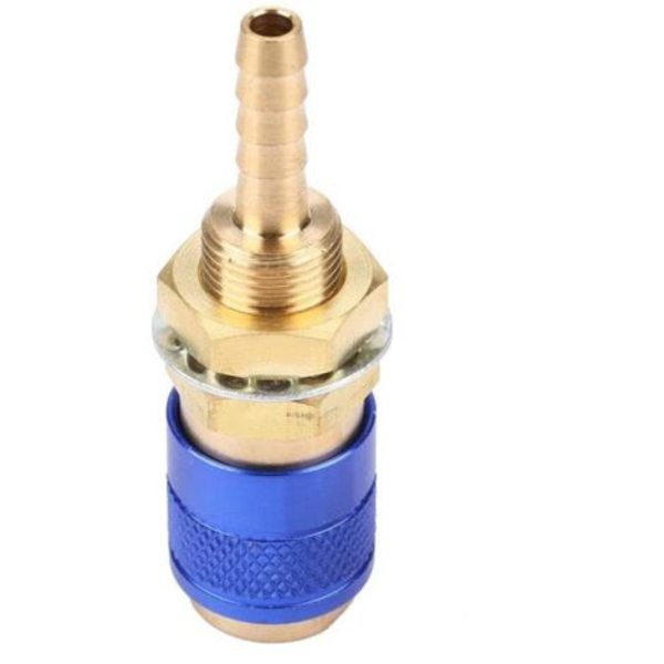 M6 gas- og vandhurtigkobling Vand- og gaskølet adapter til MIG TIG brænderfitting svejser brænderfitting，Fonepro