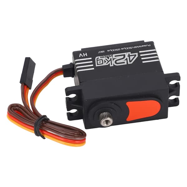 Högt Vridmoment Borstlös Metallväxel Servo för 1 8 1 10 RC Crawler