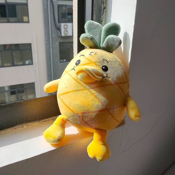 Plushpineapple Lovely Duck , Creative Pineapple Duck Plush