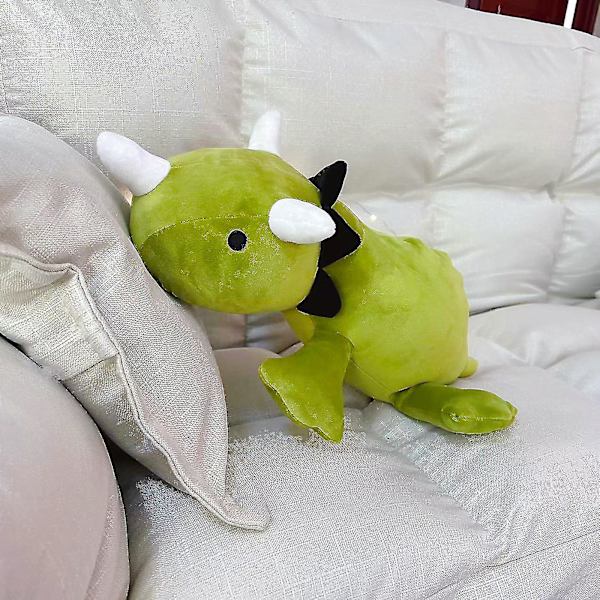 38 cm stor dinosaurieviktad plyschdocka leksak Tecknad gosedjursdocka Green