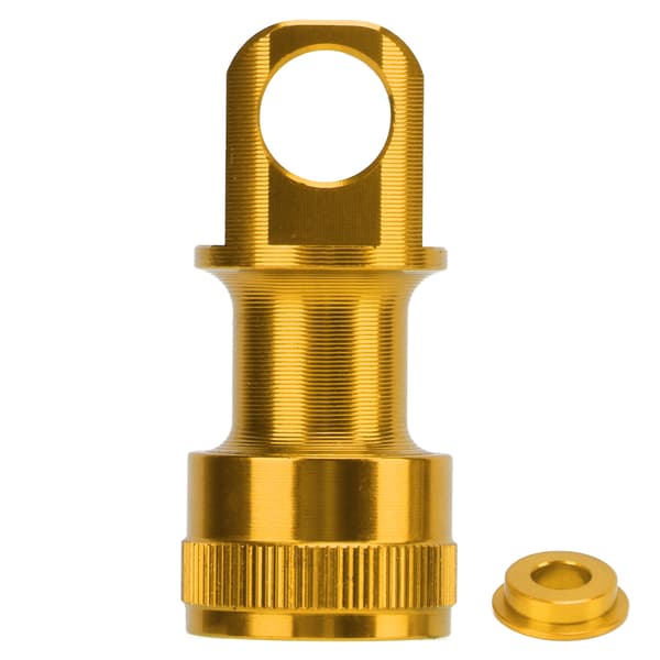 MEIJUN Quick Release Pedalholder til Brompton foldecykel, bærbar rammemonteringsadapter, guld
