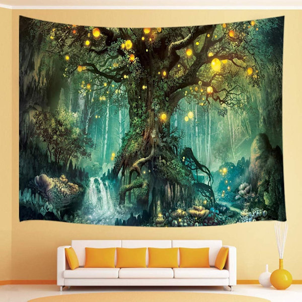 Forest Fairy Tapestry Vægophæng (150 x 200 cm)