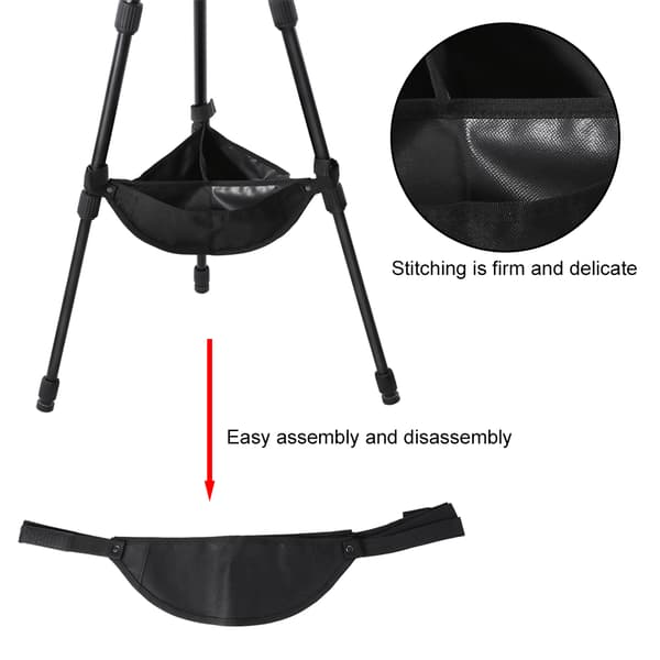 Svart Stabiliseringssteinpose Stativ