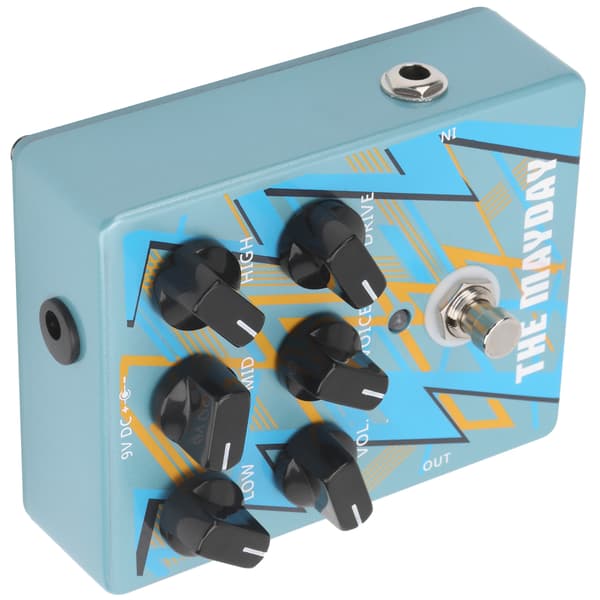 Analog Guitar Effekt Pedal Forstærker Equalizer Harmonisk Lyd 9V DC